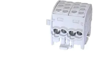 Клеммник Simet SCB 35-2 однополюсный Al/Cu 2×35 мм² серый
