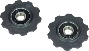Chain Tensioner Rollers Okbaby for Rohloff derailleur with machine bearings, set of 2