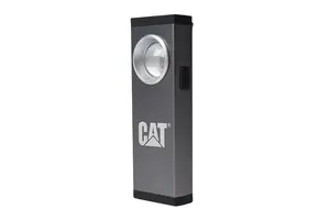Ручной фонарь CATerpillar CT5115 COB LED, USB-зарядка, 100 лм, алюминиевый корпус, чёрно‑серый