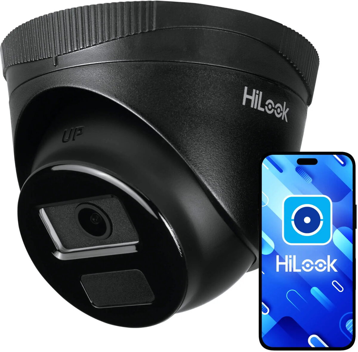 IP kamera Hikvision HiLook IPCAM-T4-P Black