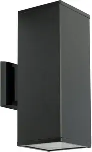 Outdoor wall light Suma Adela 8001 BL — IP54 up-down black exterior wall sconce
