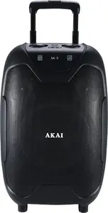 Portable speaker AKAI ABTS-X10 PLUS — black, Bluetooth portable speaker