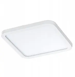 Recessed ceiling light Azzardo SLIM 15 SQUARE white - model AZ 2837