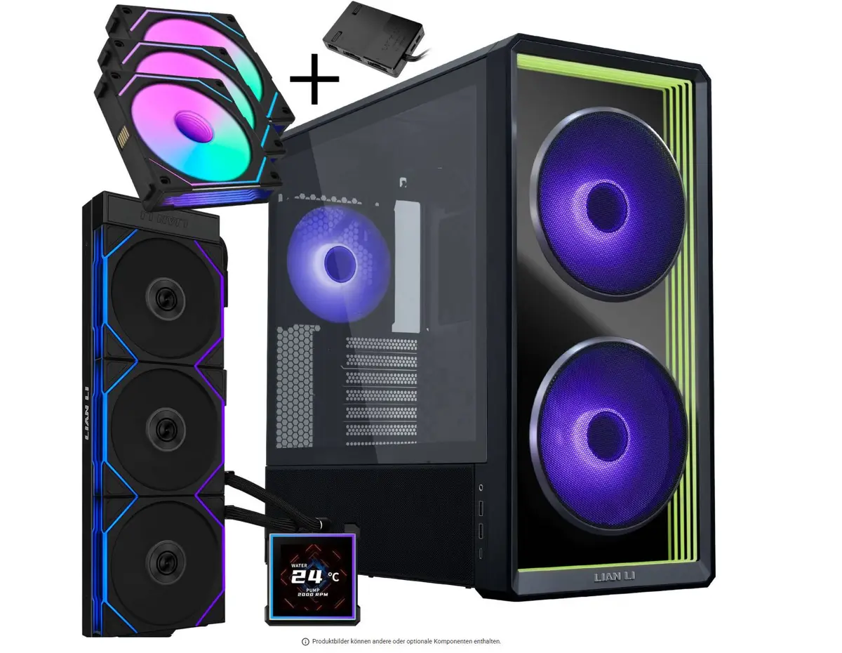 Datoru korpusa komplekts Lian Li LANCOOL