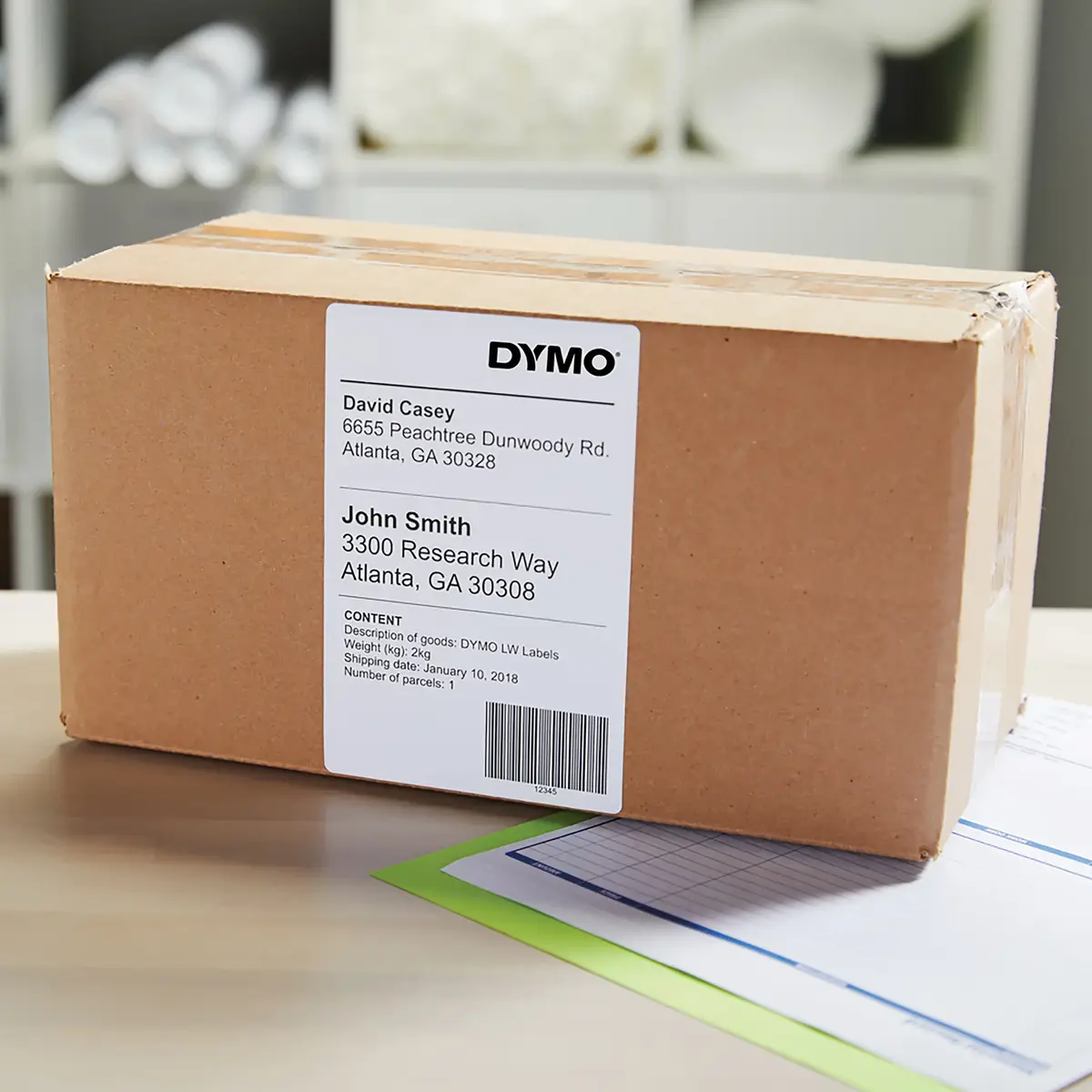 Dymo LabelWriter сверхбольшие этикетки 104×159 мм Photo 3