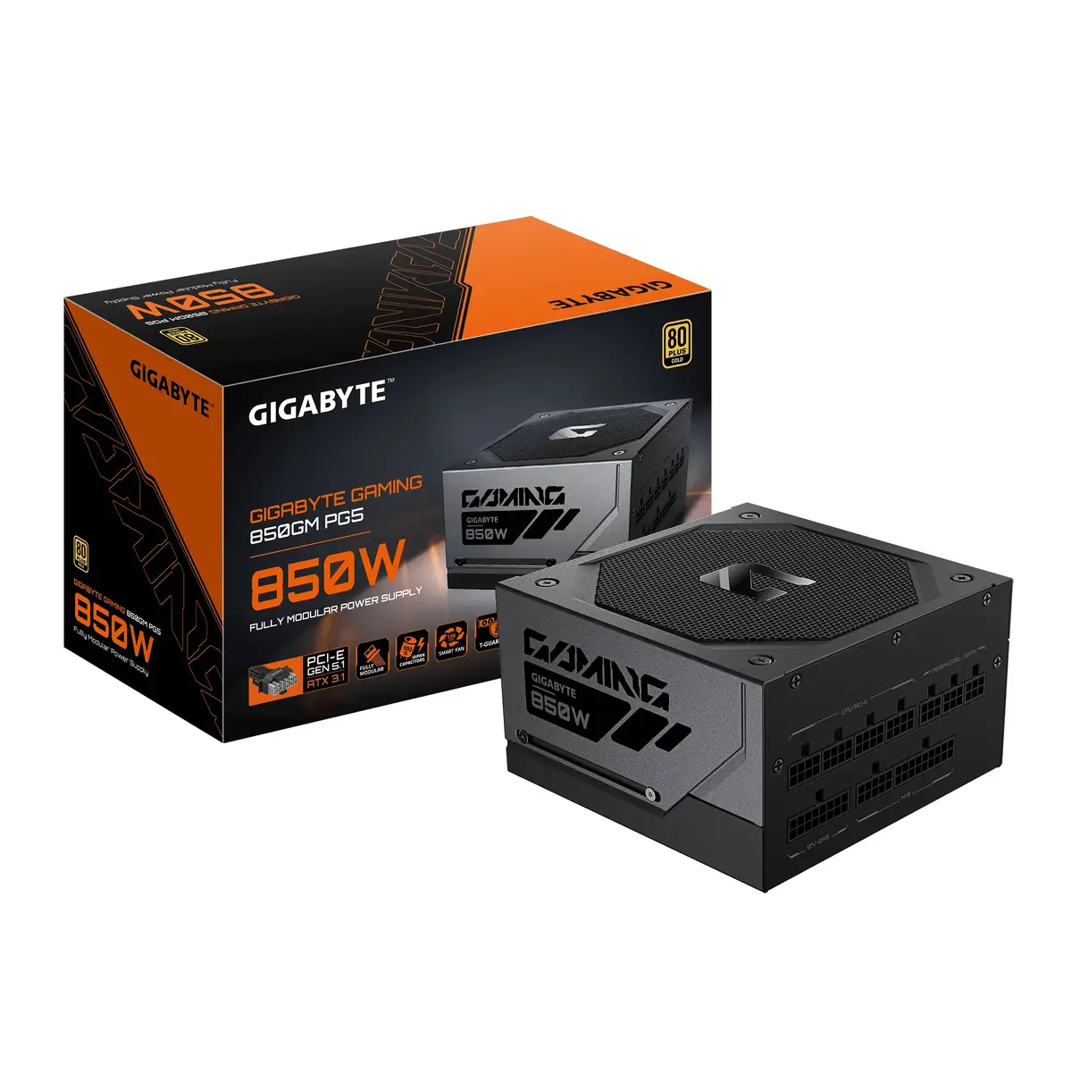 GIGABYTE GAMING 850GM PG5 блок питания 850Вт Photo 7