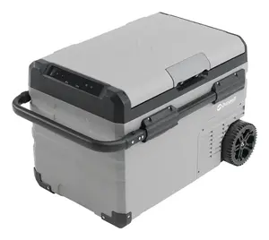 Electric Cool Box Outwell Arctic Frost 35 — 37.5 L, 12–24V DC, LED display, 2 wheels, Black/Grey