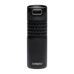 Термокружка Kambukka Etna Grip 500 мл — velvet black, крышка без проливания, двойные стенки
