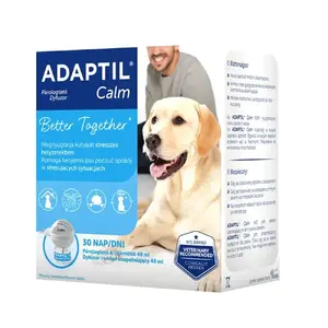 Ceva Adaptil calming diffuser kit with refill — pheromone diffuser for dogs
