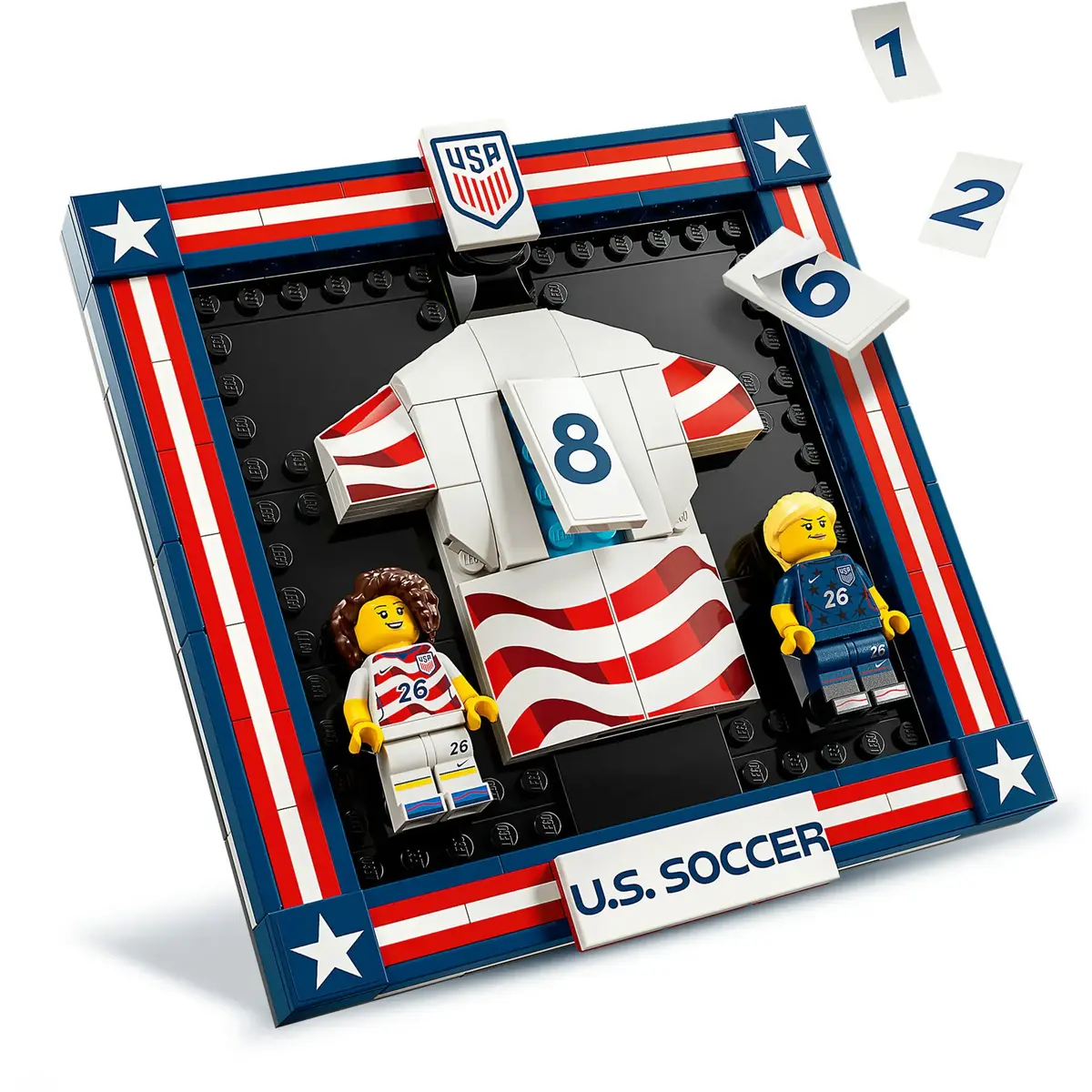 LEGO 43033 Editions 2026 US Soccer Team Jersey Photo 3