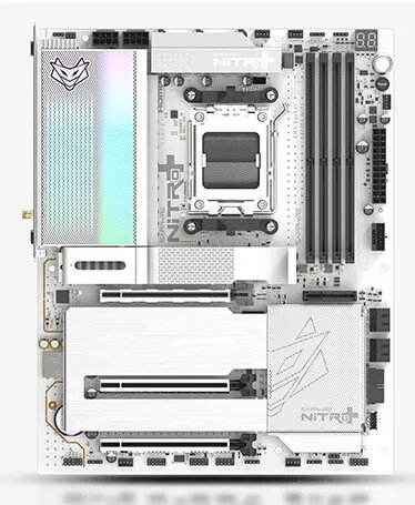 Mātesplate Sapphire NITRO+ X870EA PhantomLink Polar