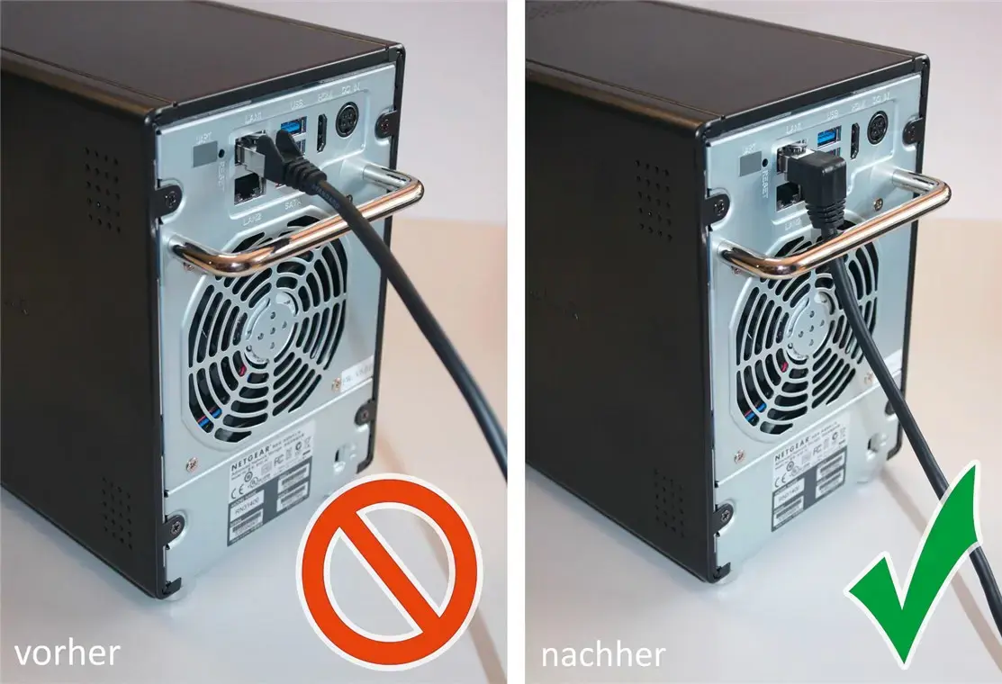 Goobay CAT5e патч‑кабель 2x 90° RJ‑45 5 м Photo 2
