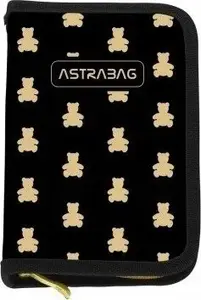 Пенал Astra одиночный с двумя клапанами без наполнения Astrabag Golden Teddy AC1