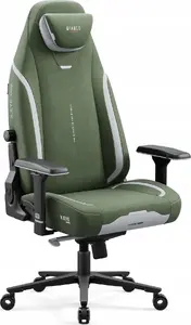 Gaming chair Diablo Chairs X.Eye Prime Gothic Green Normal Size, ergonomic gaming seat, adjustable features