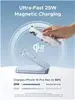 UGREEN MagFlow 2‑in‑1 magnētiskā bezvadu lādētāja 25W Photo 2