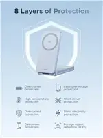 UGREEN MagFlow 2‑in‑1 magnētiskā bezvadu lādētāja 25W Photo 4