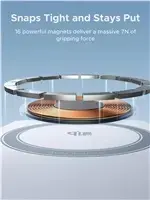 UGREEN MagFlow 2‑in‑1 magnētiskā bezvadu lādētāja 25W Photo 6
