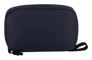 Handbag / shoulder bag dbramante1928 BGORICBL6844 — dark blue unisex accessory bag with zipper