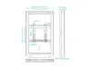 MULTIBRACKETS M Pro Series Wall Enclosure for 32" Photo 14