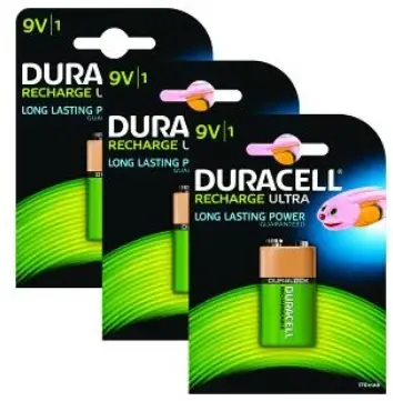 Duracell Uzlādējamā 9V baterija BUN0054A Photo 2