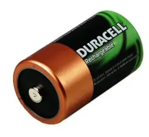 Rechargeable D battery Duracell BUN0058A NiMH 6-pack