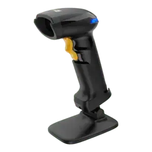 Handheld Barcode Scanner CipherLab 1264 with Cradle, Bluetooth, 2D Imager, Black