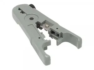 Cable stripper Alcasa GC-N0098 — stripping capacity 3.2–9 mm, plastic handle, grey