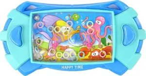 LEANToys Water Dexterity Game 'Sea Animals' Blue Console, children's bath toy, handheld water game