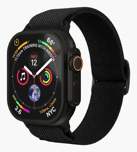 Siksniņa vonmählen AWS00184 neilona Apple viedpulksteņiem, melna, One Size