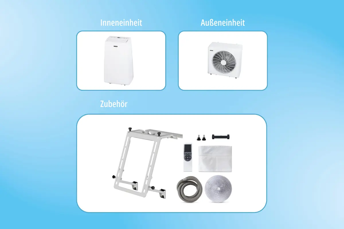 Unold Esge 86340 портативный split кондиционер 12 000 BTU/h Photo 3