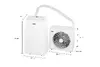 Unold Esge 86340 портативный split кондиционер 12 000 BTU/h Photo 6
