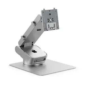 Monitor desk stand ALOGIC A32OFSSLV for 81.3 cm (32") screens, freestanding, height adjustable, silver