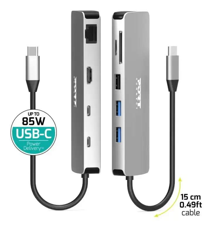 Port Designs 900164 USB-C dokstacija Photo 7