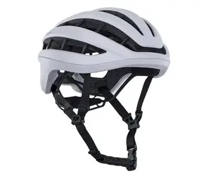Helmet AUTHOR Impresa Inmold 59–61 cm (silver/white) bicycle helmet