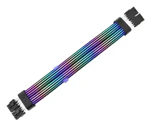 Ribbon cable THERMALTAKE AC-082-CN1NAN-A1 8-pin female-to-female, black, 0.272 m