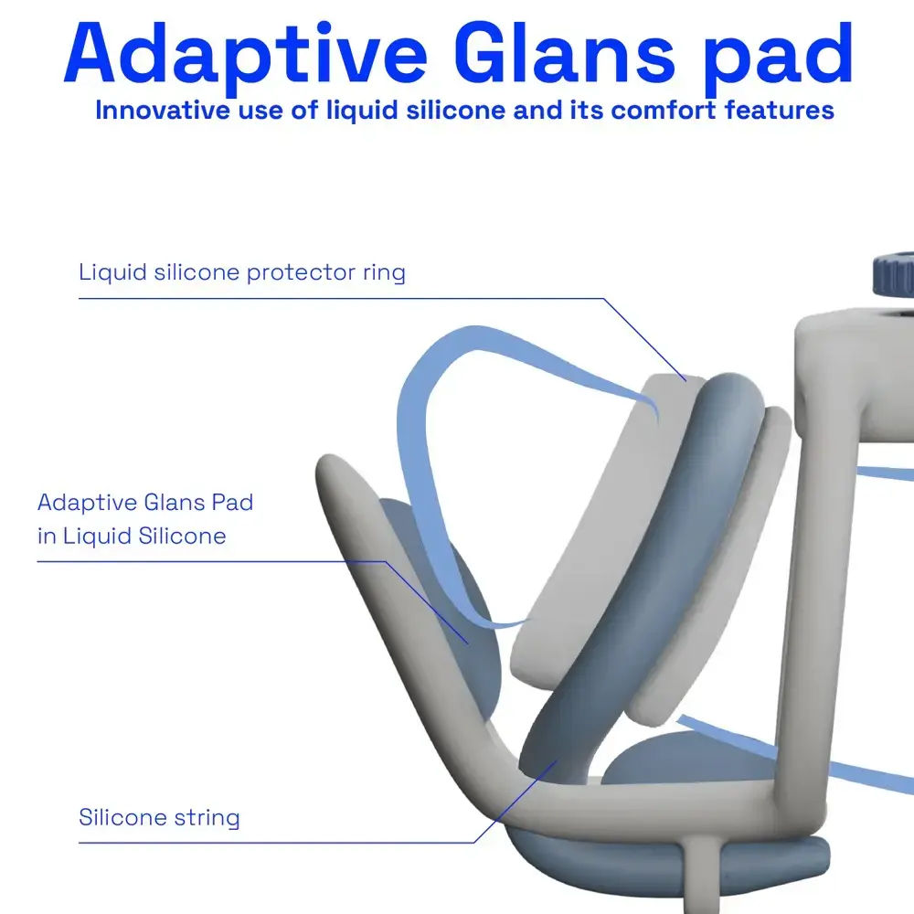 LUI MAXTENDER M экстендер для пениса с Adaptive Gear Photo 14