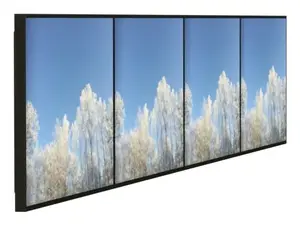 Wall Portrait Mount HI ND Videorow VR5500-5401 for 4×55" Samsung QM55C/QH55C, VESA 200×200–400×400, Max 60 kg, Grey