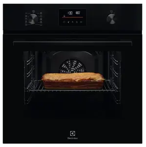 Встраиваемая духовка Electrolux LOF4P06BK — кухонная встраиваемая печь Electrolux