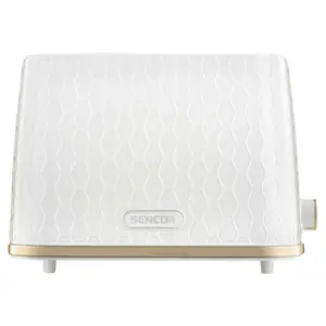Toaster SENCOR STS7200WH two-slice, 7-level electronic timer, defrost, reheat, auto-eject, white
