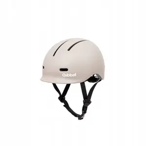 Elibas kids bike helmet QIBBEL model QBL-QH156 Pebble Grey size S (52–56 cm)