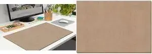 Paper desk pad sigel HO340, blank brown, approx. DIN A3 (595 x 410 mm), 30 sheets, 100 g/m²