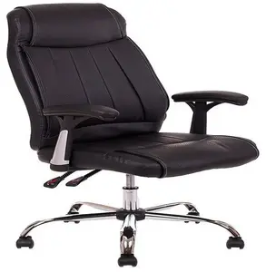 Biroja krēsls Brother HAPPYGAME 2906 Black — grozāms darba krēsls ar augstuma regulēšanu un ritenīšiem