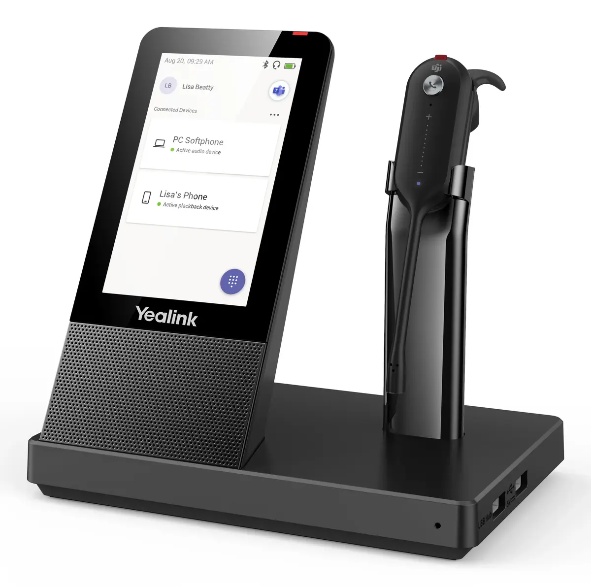 Yealink WH67 Mono DECT Teams гарнитура Photo 3