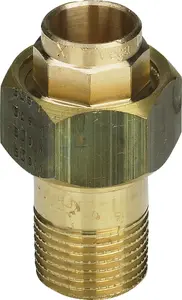 VIEGA переходная муфта 15 мм x 1/2" коричневая модель 102128