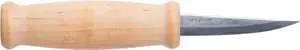 Нож ремесленный Morakniv Mora 105 (48370100) — фиксированное лезвие из углеродистой стали, противоскользящая рукоять