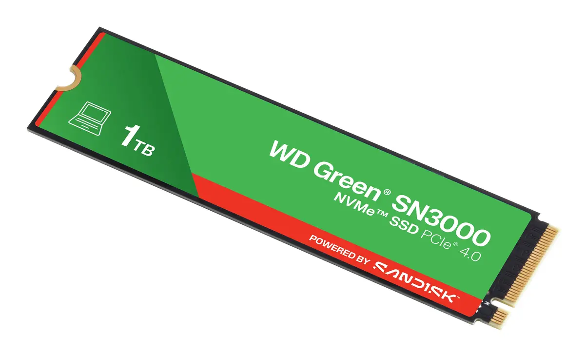 SANDISK SN3000 M.2 PCIe SSD 1,02 ТБ Photo 3