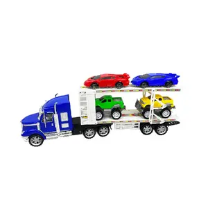 Koala Car Transporter Truck G2591 — Mechanical Toy Truck for Carrying Small Cars, Model G2591