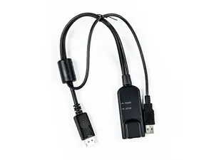 AV signal transmission system Avocent MPUIQ-VMCDP with USB, DisplayPort and RJ45