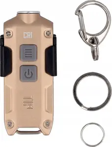 Flashlight Nitecore TIP CRI GOLD — rechargeable 500mAh, 240 lm output