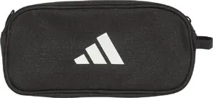 Penālis ADIDAS JN2706 melns — skolas aksesuārs, viena nodalījuma auduma maciņš